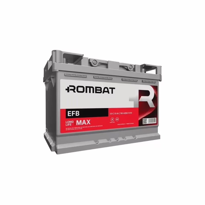 Аккумулятор автомобильный ROMBAT 6CT-70 (0) EFB Start-Stop F370
