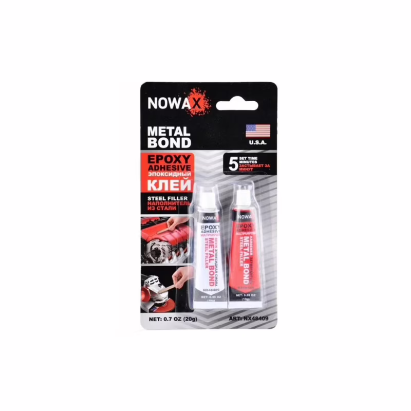 Автомобильный клей NOWAX METAL BOND 20g (NX48409)