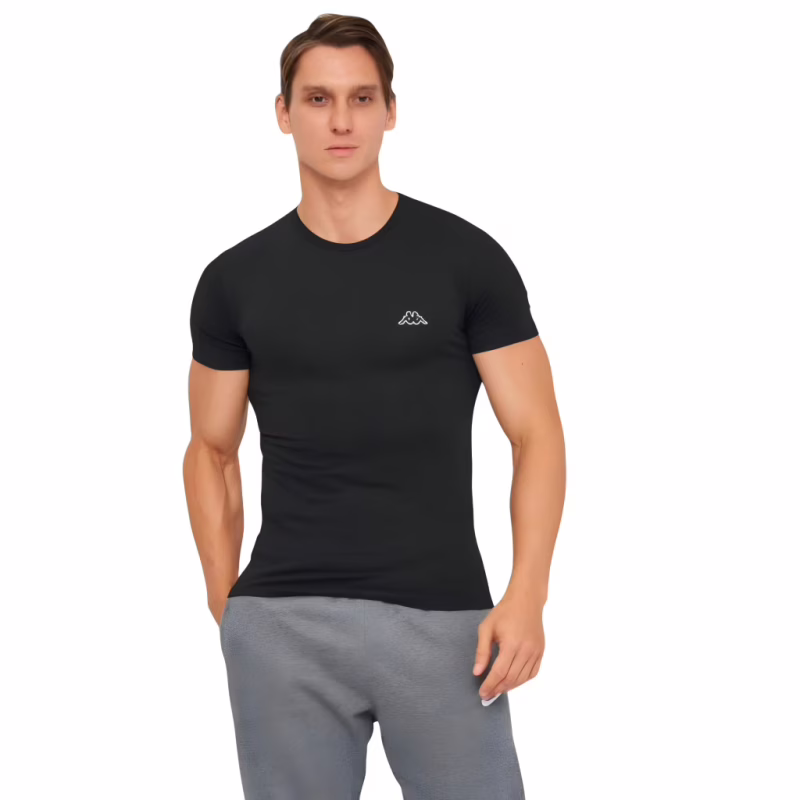 Футболка Kappa T-shirt Mezza Manica Girocollo K1304 Antracite антрацит XXL (8052394813898)