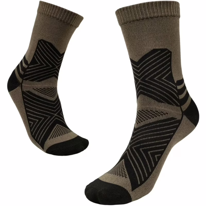 Шкарпетки Tribe Trekking Summer Long T-KB-0016-olive, 41-43 (T-KB-0016-olive-41-43)