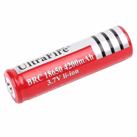 Аккумулятор UltraFire BRC 18650 Li-ion 6800mAh 3.7V 24г (реальная ёмкость меньше)