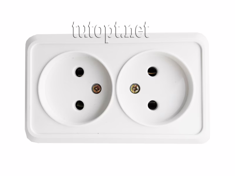 Розетка двойная накладная Ingelec, 10A 220V
