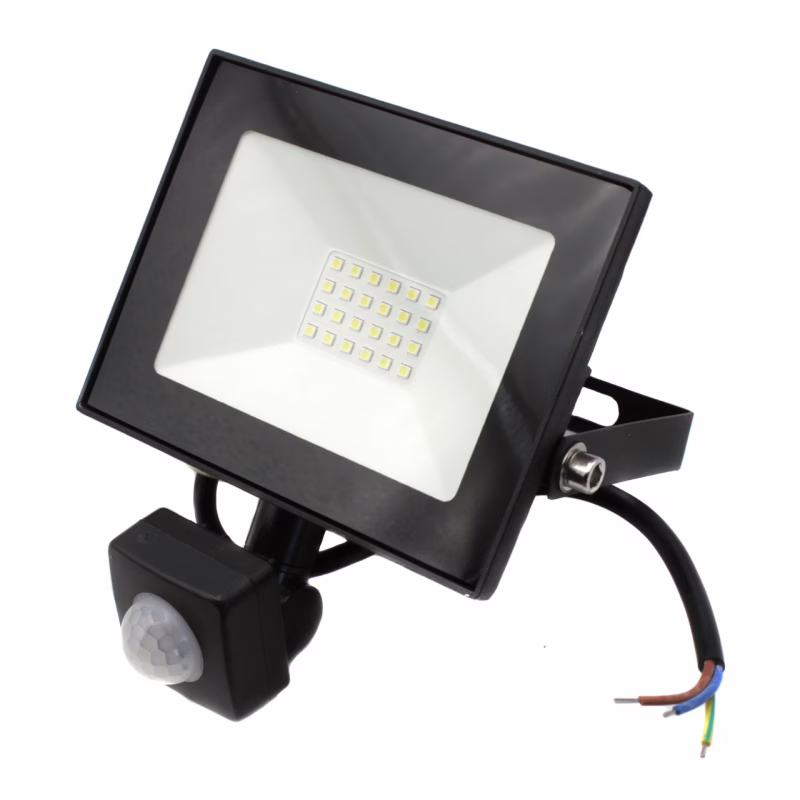 Светодиодный прожектор NeoMax NXS20 20W LED IP65 6500K, с датчиком движения