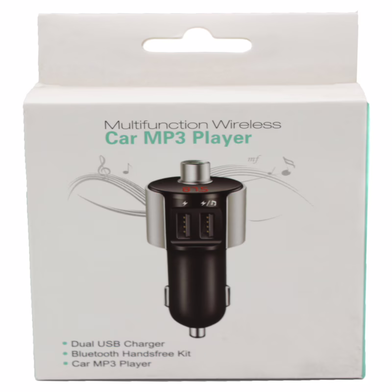 FM Модулятор для Авто G9, Bluetooth, MP3, USB, AUX