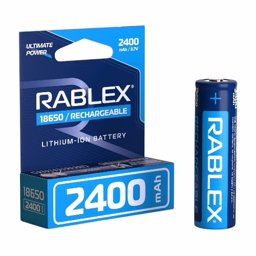 Аккумулятор Rablex 18650 Li-ion 2400mAh 3.7V с защитой