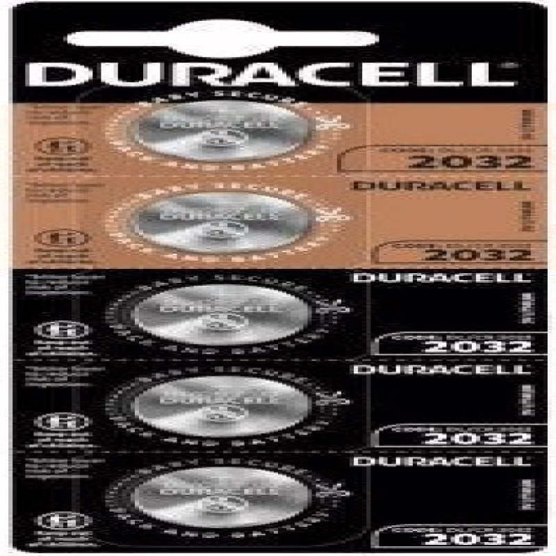 Батарейки-таблетки Duracell CR2032 / 3V блістер 5 шт.