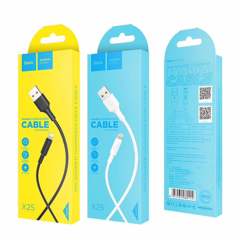 Кабель HOCO X25, USB – Lightning