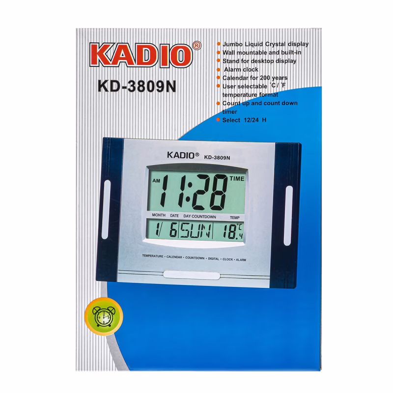 Электронные часы Kadio KD-3809N