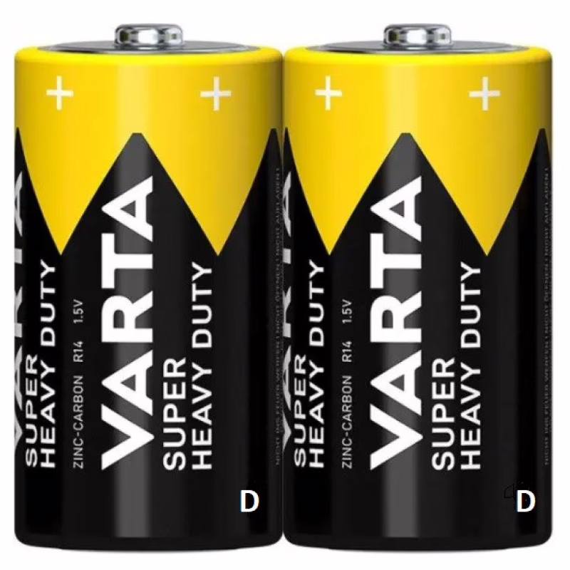 Батарейка VARTA Super Heavy Duty R20 / соляна