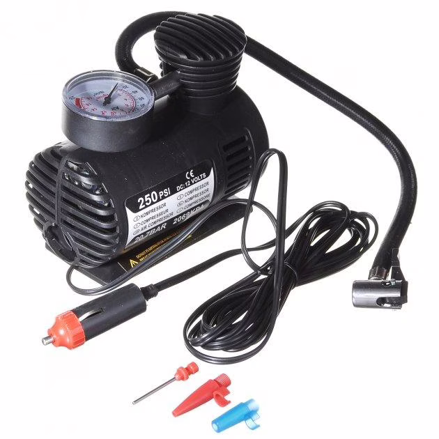 Автомобильный компрессор Air Pump Ji030, 12V (4369)