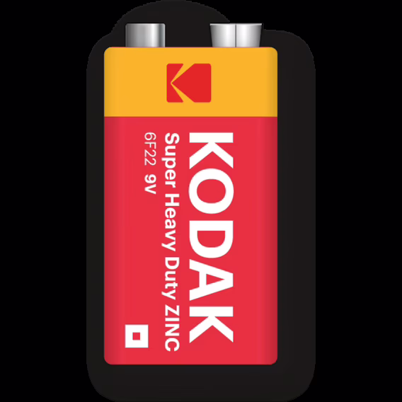 Батарейка Kodak Super Heavy Duty Крона 6F22 9V без блистера