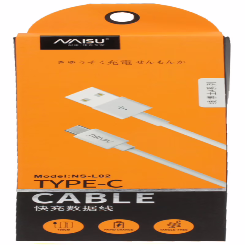 Кабель Naisu NS-L02, USB – Type-C