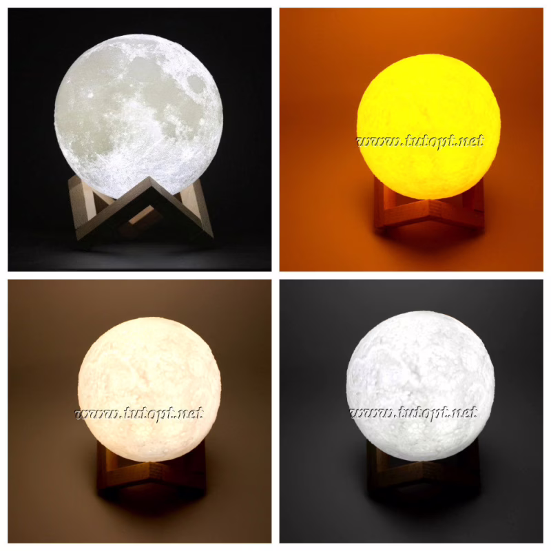 Настольный ночник «Луна» 3D Moon Lamp, USB