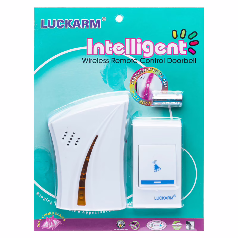 Беспроводной дверной звонок Intelligent A8610, 38 мелодий, питание от сети 220V