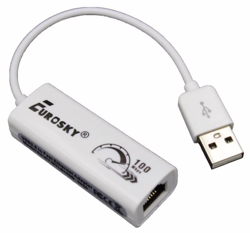 Адаптер USB LAN KY-RTL8152B Eurosky (для Т2)