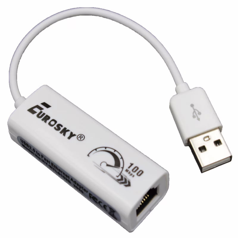 Адаптер USB LAN KY-RTL8152B Eurosky (для Т2)