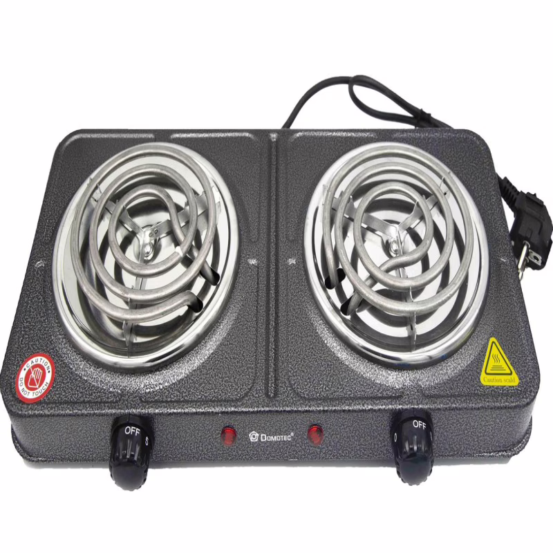 Електроплита двохкомфорна Domotec MS-5802 - 3027