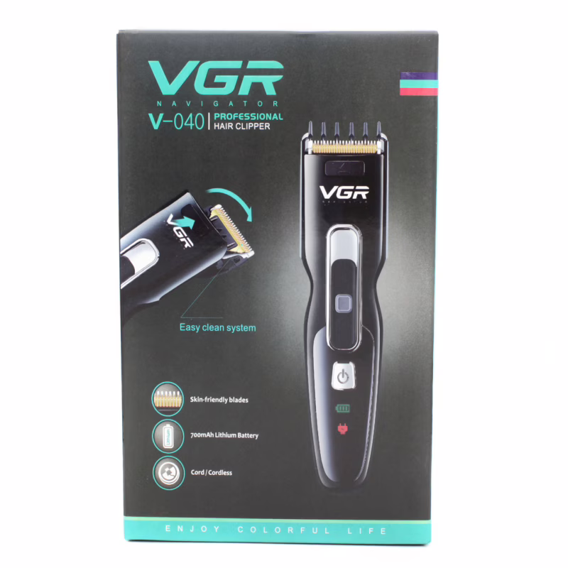 Профессиональная машинка для стрижки волос VGR V-040