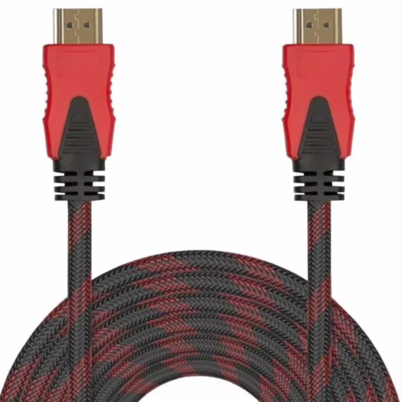 Кабель HDMI на HDMI 10 метра 1.4V Тканевая оплетка - 3399