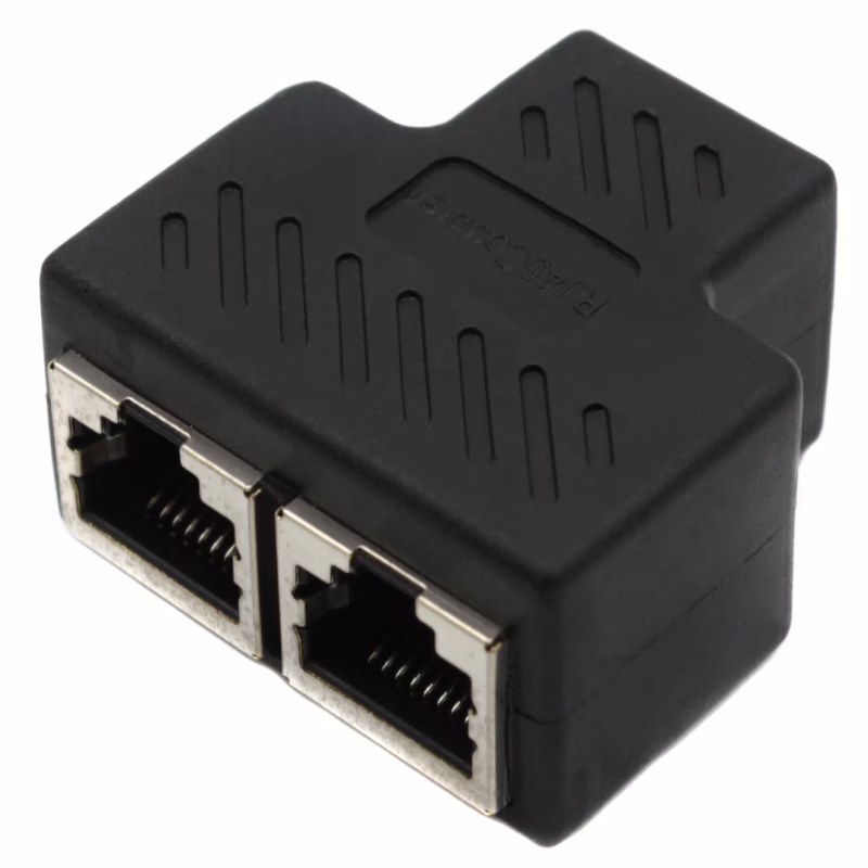 Двійник Розгалужувач RJ45 LAN "коробочка"