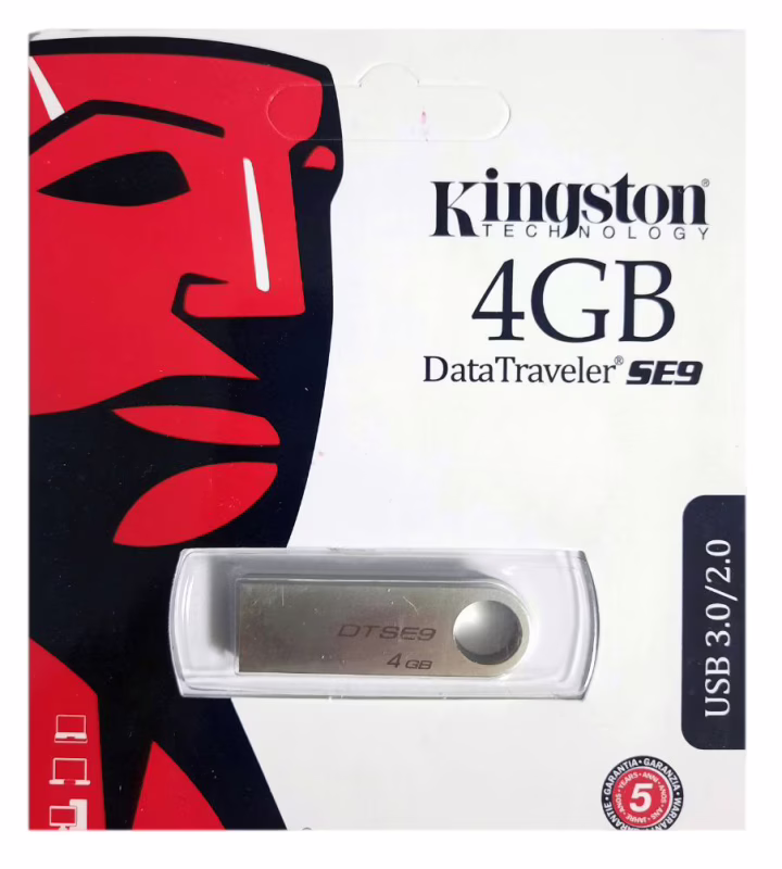 USB флеш накопитель Kingston SE9 4Gb (DTSE9H) (Гарантия 3года)