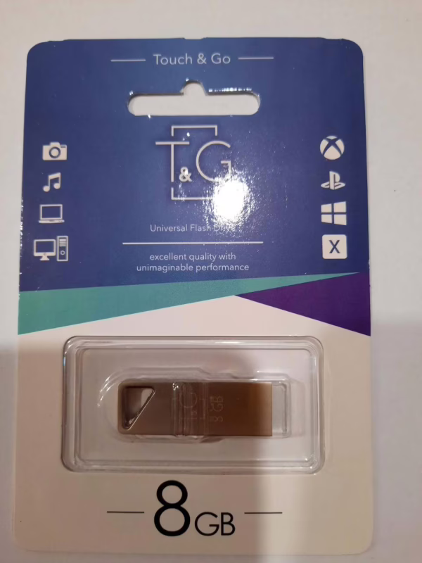 USB флеш накопичувач T&G метал серія 8GB/ TG111-8G (Гарантія 3 роки)