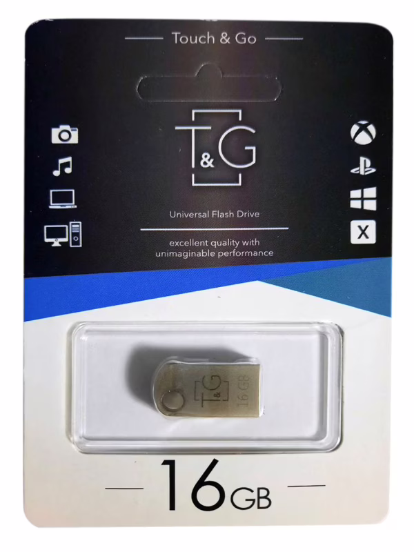 USB флеш накопичувач T&G метал серія 16GB/ TG112-16G (Гарантія 3 роки)