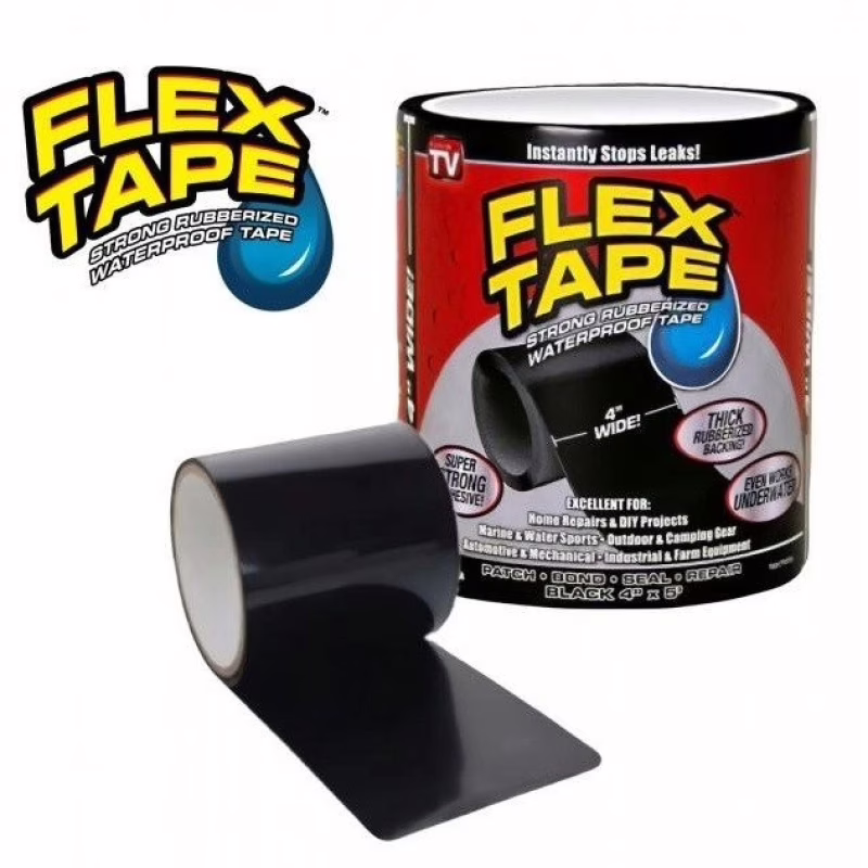 Сверхпрочная ремонтная лента Flex Tape 10 × 4 см (5515)
