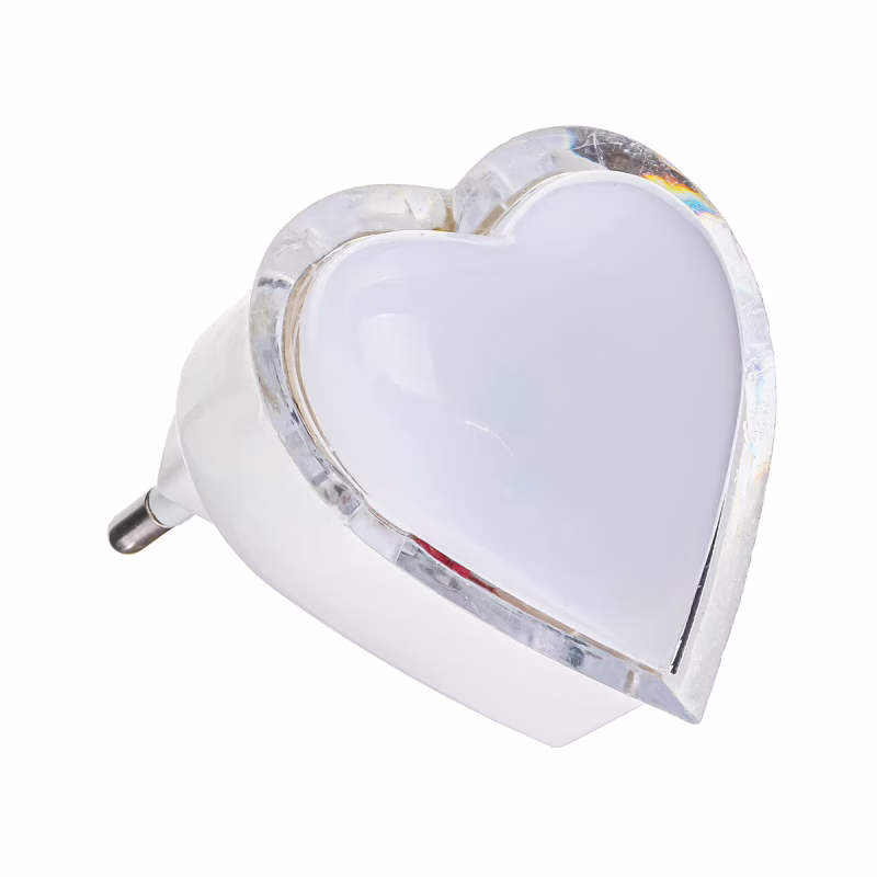 LED-ночник в розетку с датчиком освещения «Сердечко Мини»