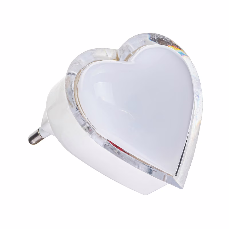 LED-ночник в розетку с датчиком освещения «Сердечко Мини»