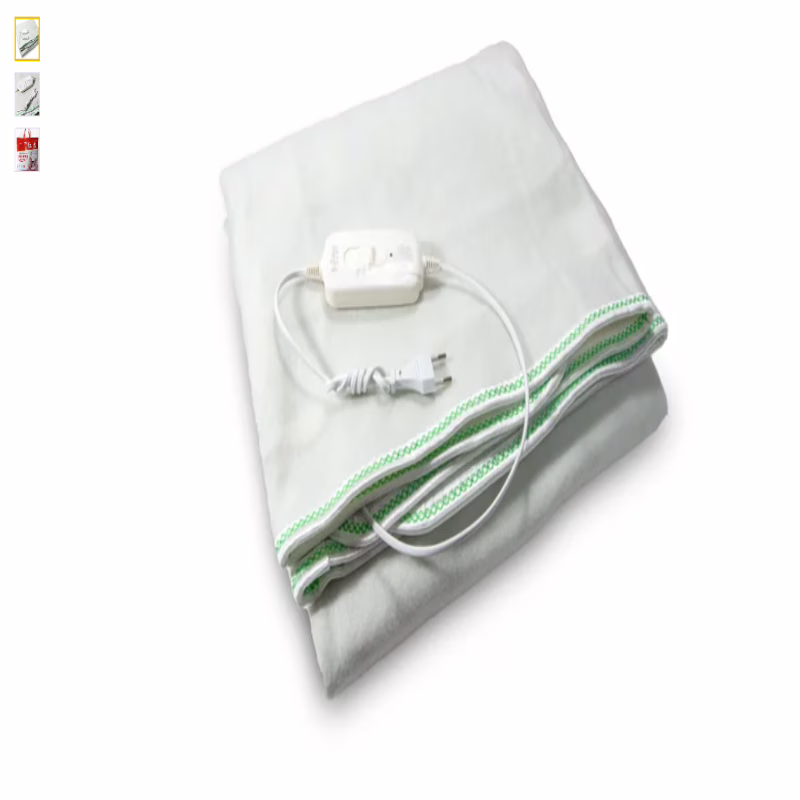 Электропростынь Electric Blanket, 150 × 120 см, белая, с сумкой (5712)