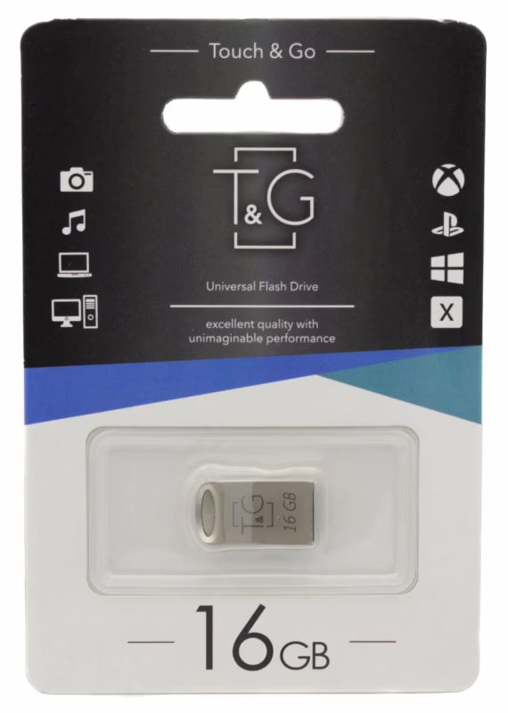 USB флеш накопичувач T&G 16GB/ TG105-16G (Гарантія 3 роки)