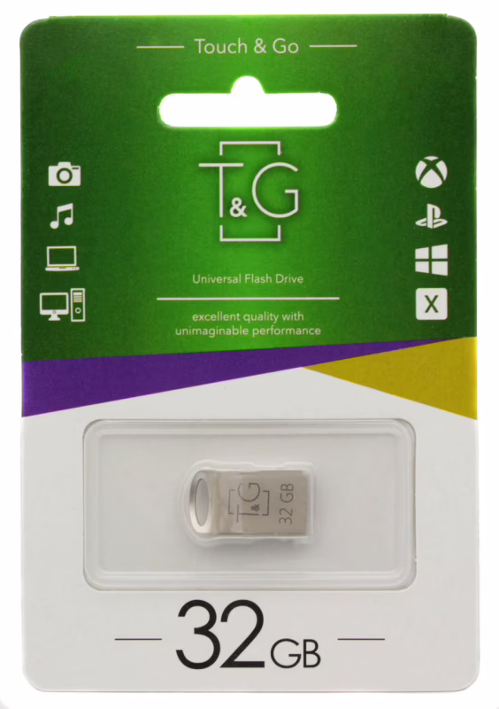 USB флеш накопичувач T&G 32GB/ TG105-32G (Гарантія 3 роки)