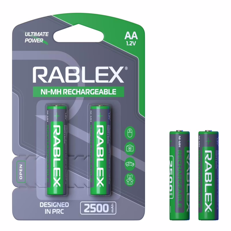 Акумулятор Rablex HR6/AA Ni-MH 2500mAh 1.2V 1 шт.