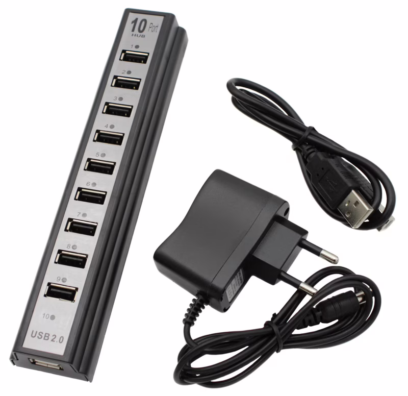 USB-хаб Ednet USB 2.0 на 9 USB-портов (5005)