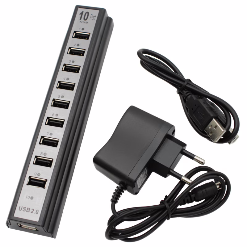 USB-хаб Ednet USB 2.0 на 9 USB-портов (5005)