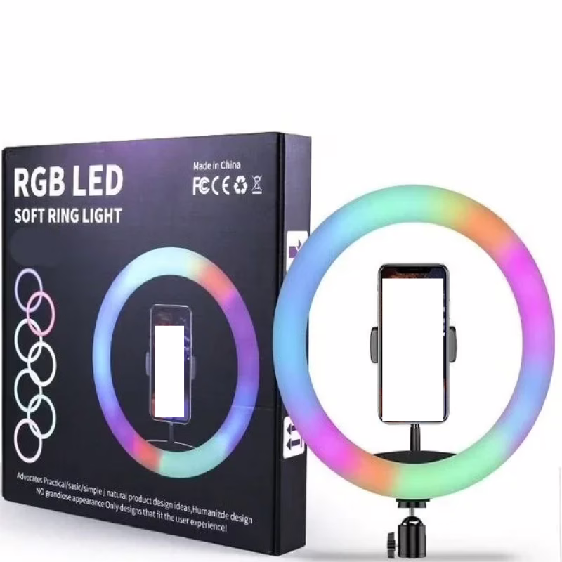 Кольцевая LED-лампа MJ38, диаметр 38 см, без штатива