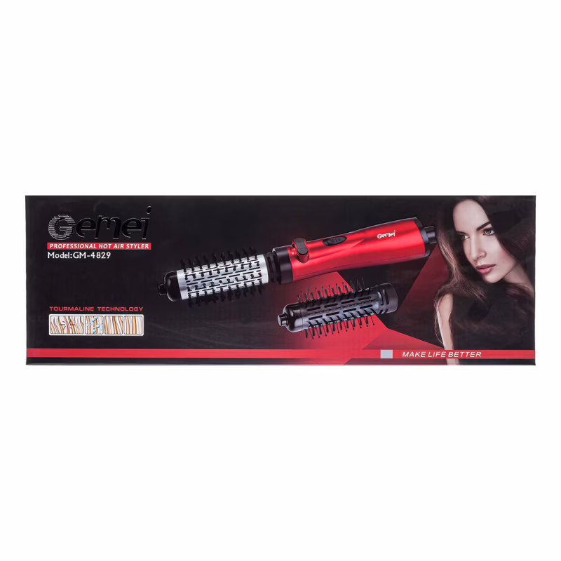 Фен-щетка для волос Geemy GM-4829