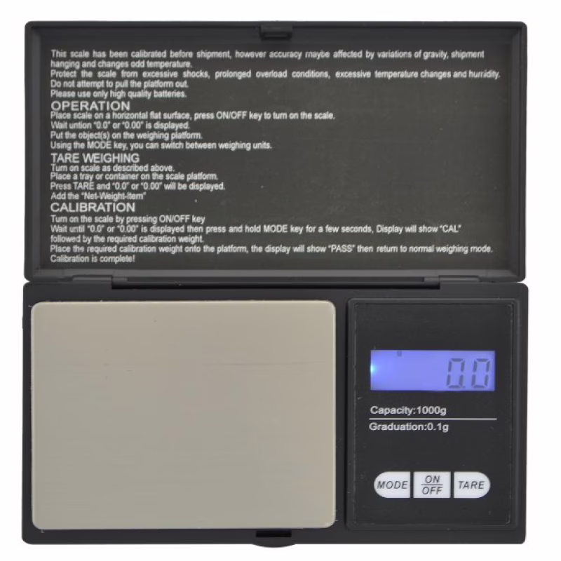 Весы ювелирные MS-2020/ 1000г (0,1г) / 7020
