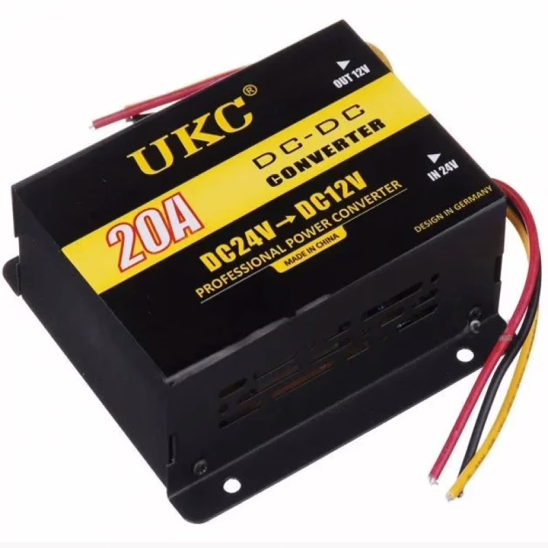Преобразователь напряжения UKC DC/DC 24V → 12V, 20A (3397)