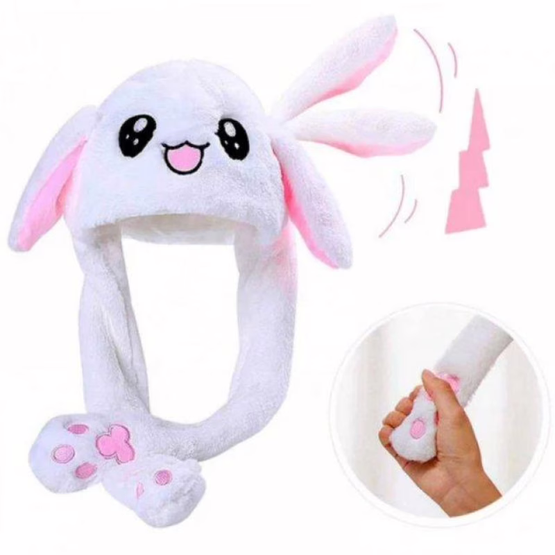 Шапка з рухомими вухами Kigurumi Пікачу / що світиться