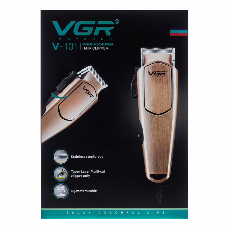 Профессиональная машинка для стрижки волос VGR V-131