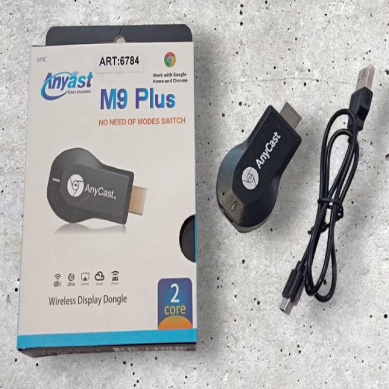 HDMI-медиаплеер M9 с функцией Screen Mirroring, питание от USB (6784)