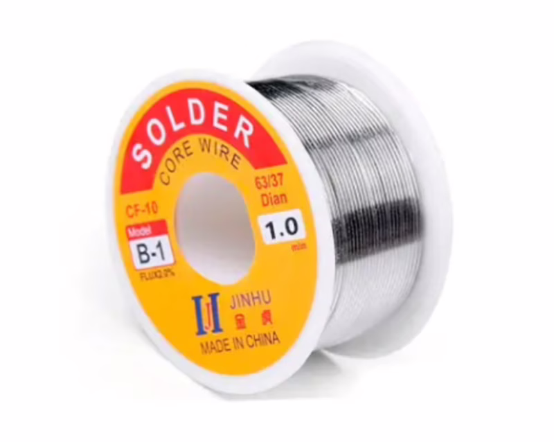 Припой, Олово для пайки Solder 1 мм катушка 65г