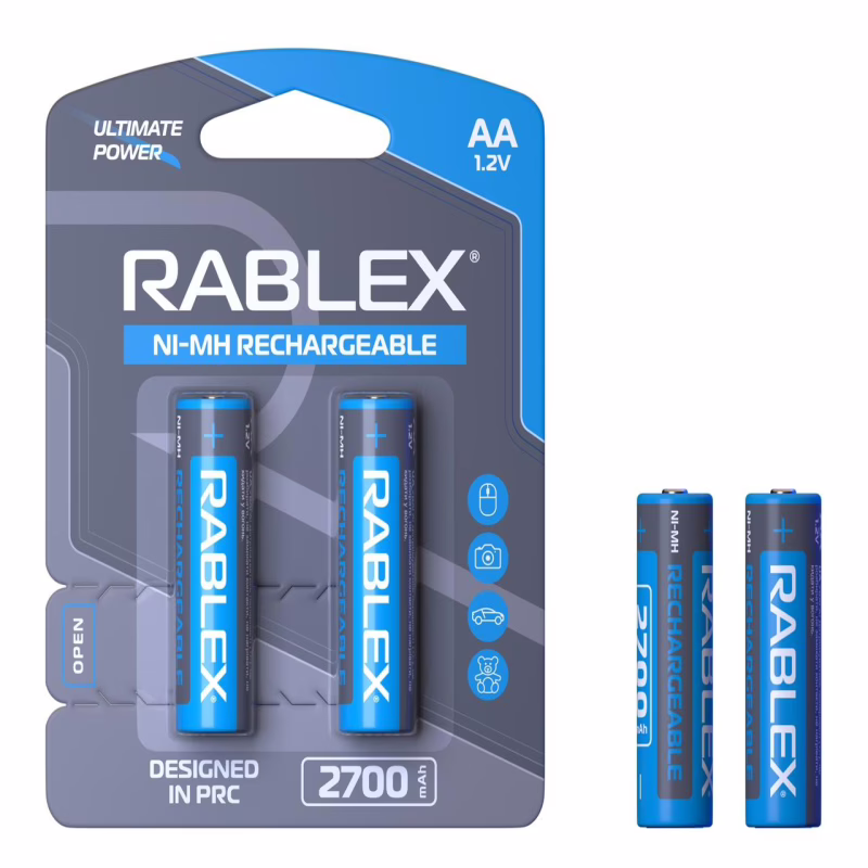 Аккумулятор Rablex HR6/AA Ni-MH 2700mAh 1.2V 1 шт.