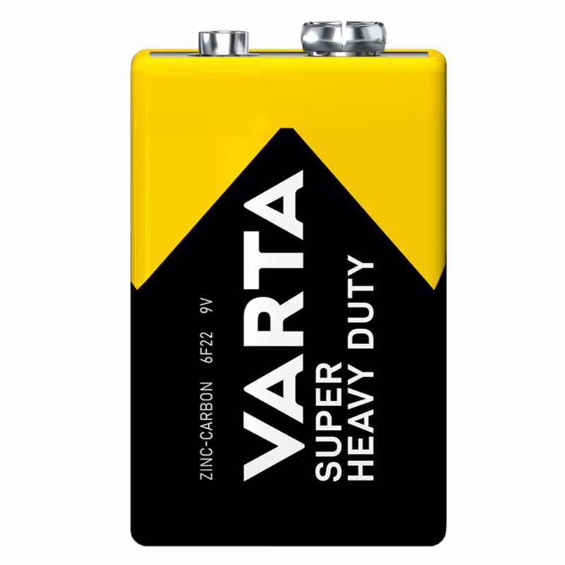 Батарейка Varta Superlife Крона 6F22/ 9V / техніка / соляна