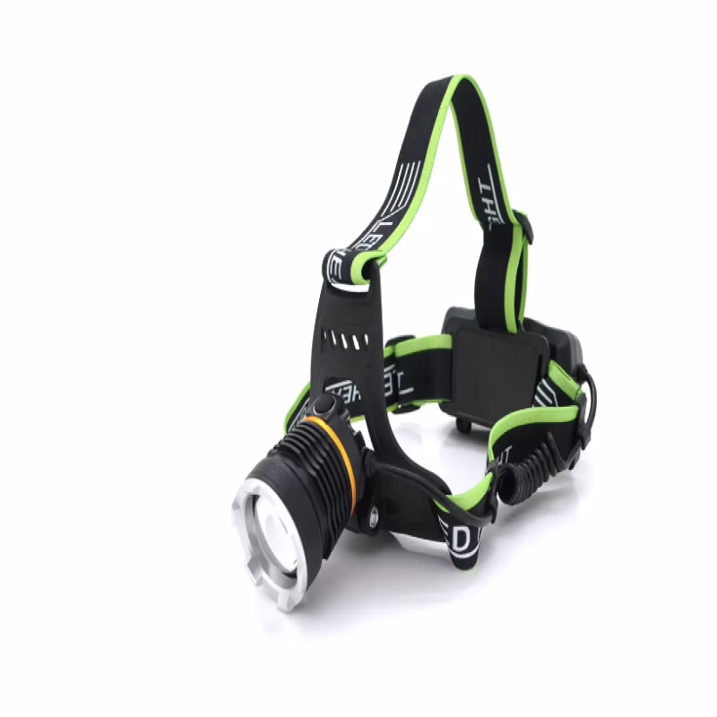 Налобний ліхтар Bailong BL-A7-P50, 2x18650, зум, ЗУ microUSB