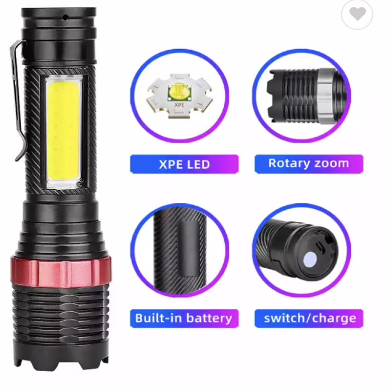Ручной фонарь Police BL-659, XPE, zoom, microusb