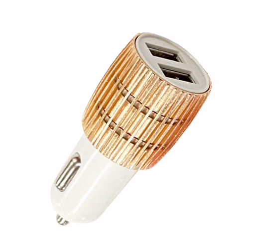 Автомобильное зарядное устройство, 2 × USB, 1A/2.1A