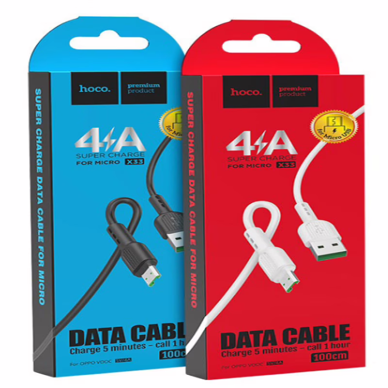 Кабель HOCO X33, USB – Micro-USB, 4A